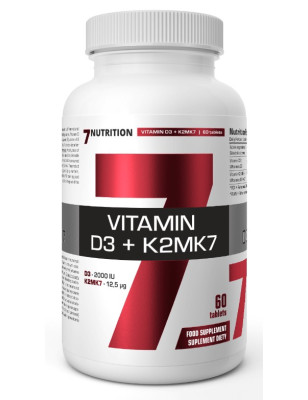 7 NUTRITION VITAMIN D3 + K2MK7 - 60tabl