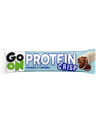 GO ON BATON PROTEINOWY CRISP 50g CIASTKO-KARMEL