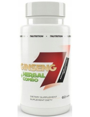 7 NUTRITION GINSENG+ HERBAL COMBO 60kaps