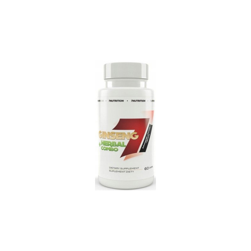 7 NUTRITION GINSENG+ HERBAL COMBO 60kaps 7 NUTRITION GINSENG+ HERBAL COMBO 60kaps