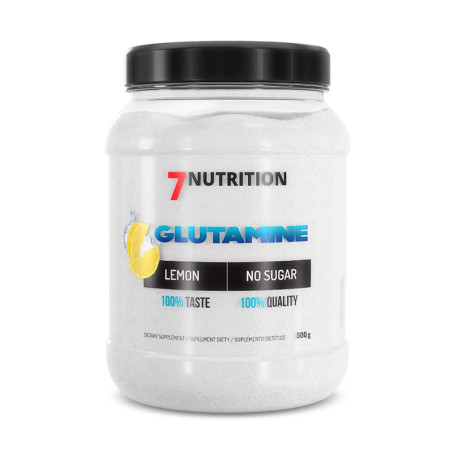 7 NUTRITION GLUTAMINE 500g - Lemon