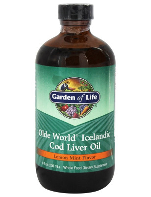 GARDEN OF LIFE OLDE WORLD ICE. COD LIVER OIL-236ml