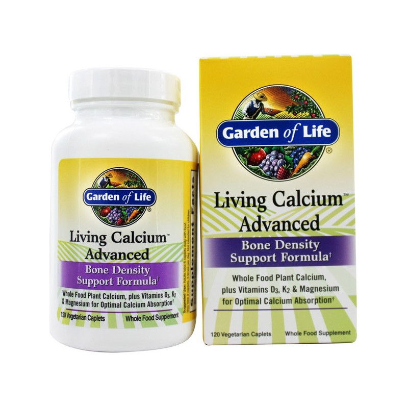 GARDEN OF LIFE LIVING CALCIUM ADVANCED - 120 kaps GARDEN OF LIFE LIVING CALCIUM ADVANCED - 120 kaps