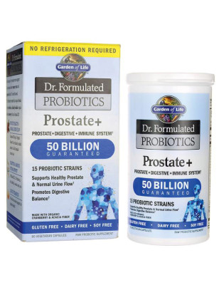 GARDEN OF LIFE PROBIOTIC PROSTATE+ - 60kaps
