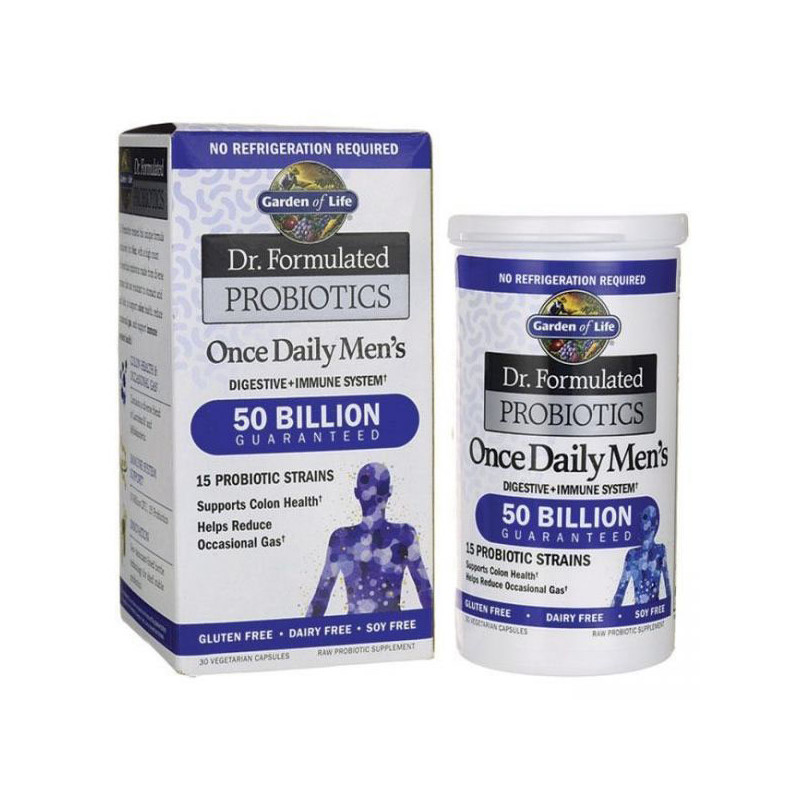 GARDEN OF LIFE PROBIOTICS ONCEDAILY MEN'S 30 kap GARDEN OF LIFE PROBIOTICS ONCEDAILY MEN'S 30 kap