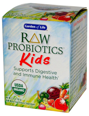GARDEN OF LIFE RAW PROBIOTICS KIDS POWDER 96g
