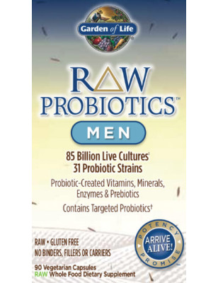 GARDEN OF LIFE RAW PROBIOTICS MEN - 90kaps