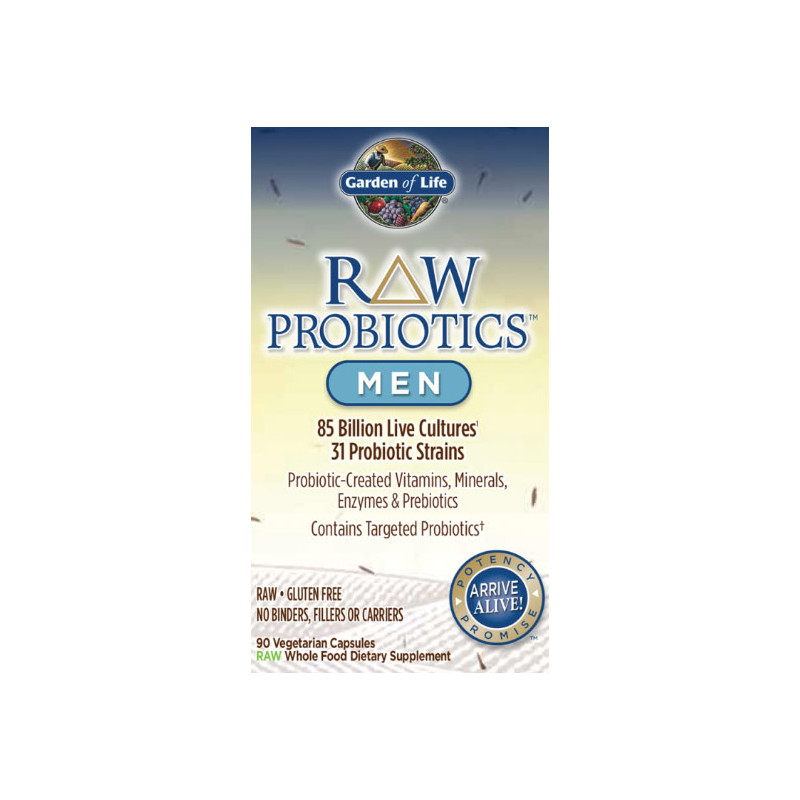 GARDEN OF LIFE RAW PROBIOTICS MEN - 90kaps GARDEN OF LIFE RAW PROBIOTICS MEN - 90kaps