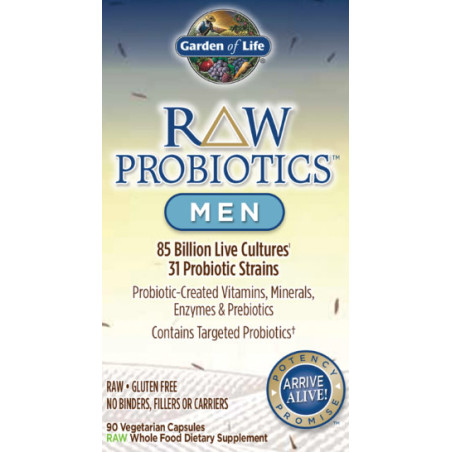 GARDEN OF LIFE RAW PROBIOTICS MEN - 90kaps
