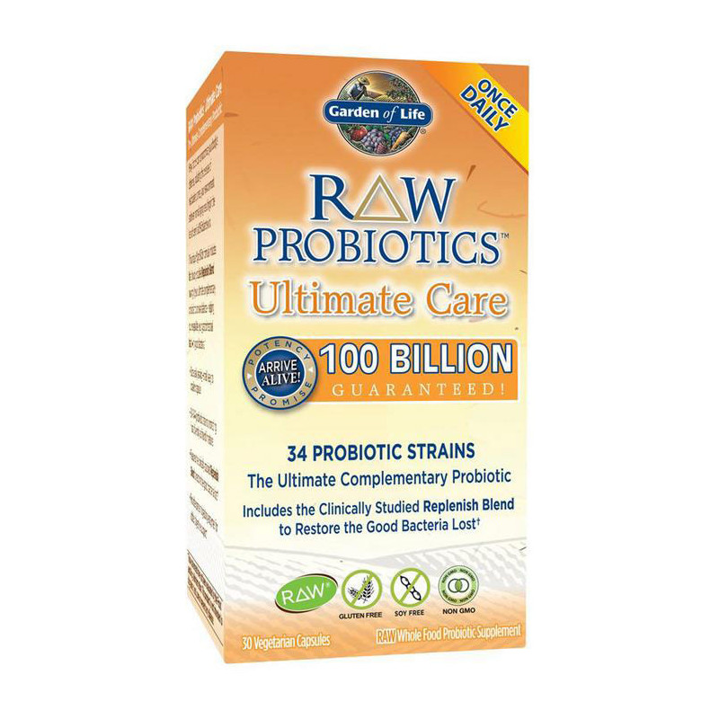 GARDEN OF LIFE RAW PROBIOTICS ULTIMATE CARE 30kaps GARDEN OF LIFE RAW PROBIOTICS ULTIMATE CARE 30kaps