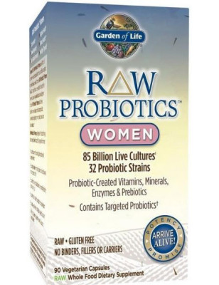 GARDEN OF LIFE RAW PROBIOTICS WOMEN - 90kaps