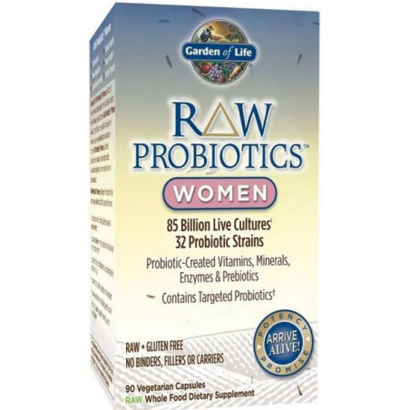 GARDEN OF LIFE RAW PROBIOTICS WOMEN - 90kaps