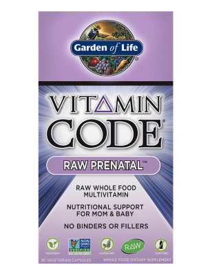 GARDEN OF LIFE VITAMIN CODE RAW PRENATAL 90kaps
