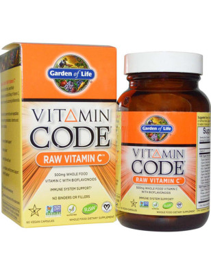 GARDEN OF LIFE VITAMIN CODE RAW VITAMIN C - 60kaps