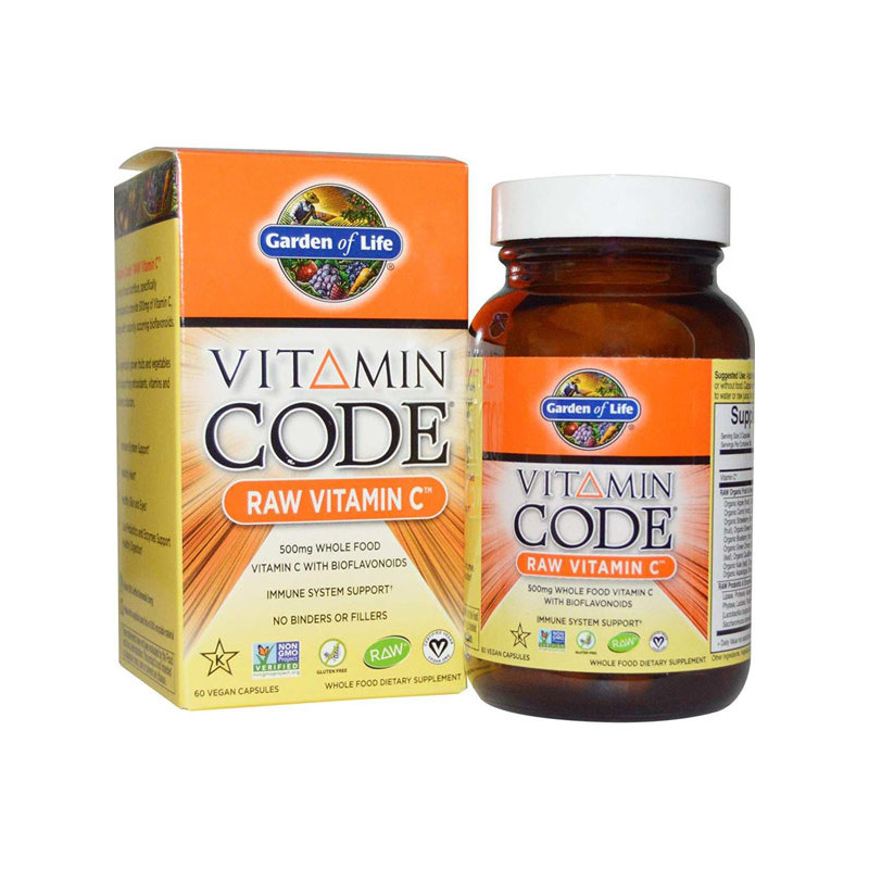 GARDEN OF LIFE VITAMIN CODE RAW VITAMIN C - 60kaps