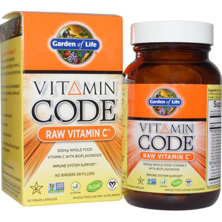 GARDEN OF LIFE VITAMIN CODE RAW VITAMIN C - 60kaps