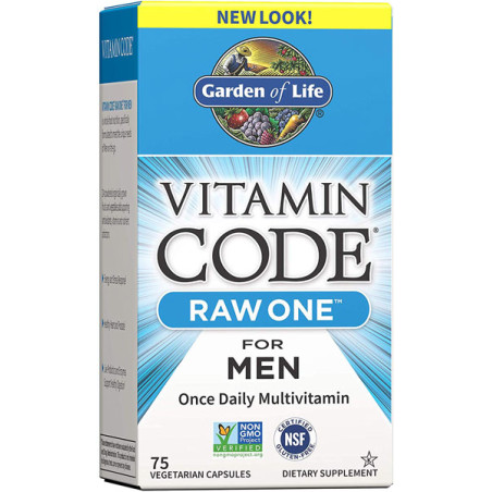 GARDEN OF LIFE VITAMIN CODE RAW FOR MEN-75 kaps