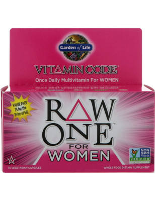 GARDEN OF LIFE VITAMIN CODE RAW FOR WOMEN-75 kaps