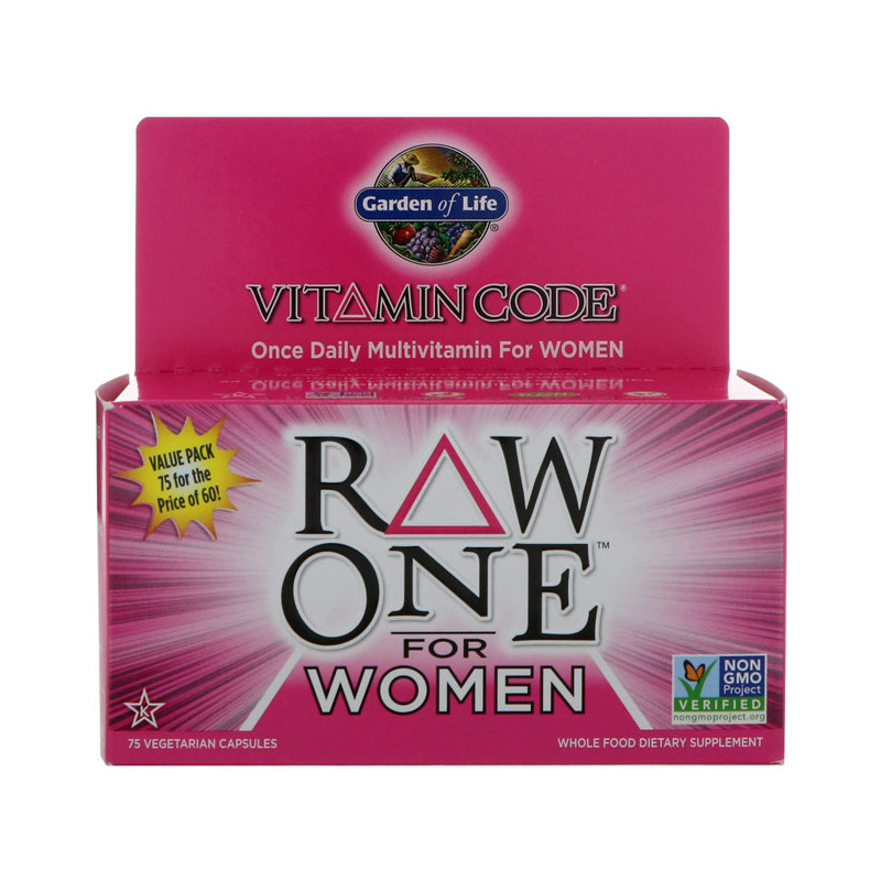 GARDEN OF LIFE VITAMIN CODE RAW FOR WOMEN-75 kaps GARDEN OF LIFE VITAMIN CODE RAW FOR WOMEN-75 kaps