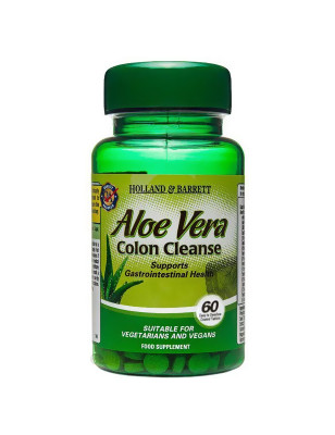 HOLLAND-BARRETT ALOE VERA COLON CLEANSE 330mg-60ta