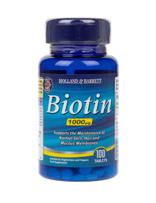 HOLLAND-BARRETT BIOTIN 1000 mcg - 100tabl