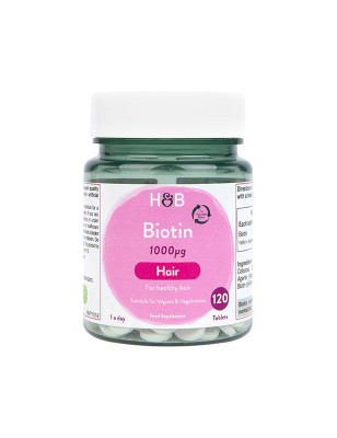 HOLLAND-BARRETT BIOTIN 1000mcg - 120tabl