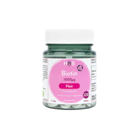 HOLLAND-BARRETT BIOTIN 1000mcg - 120tabl