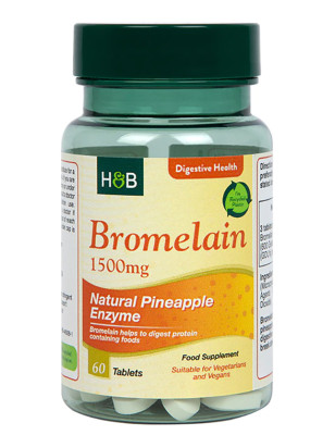 HOLLAND-BARRETT BROMELAIN 1500mg - 60tabl
