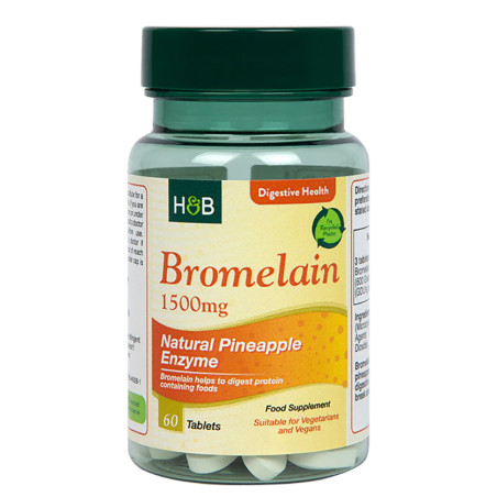 HOLLAND-BARRETT BROMELAIN 1500mg - 60tabl