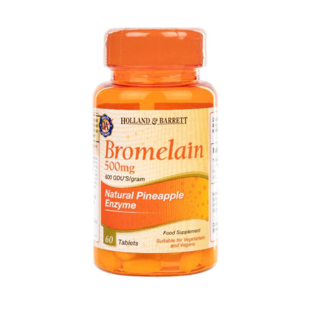 HOLLAND-BARRETT BROMELAIN 500mg - 60tabl