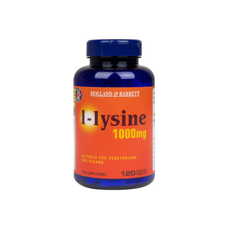 HOLLAND-BARRETT L-LYSINE 1000mg - 120caplets