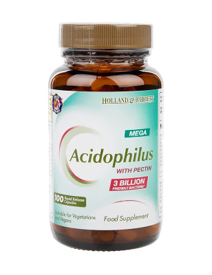 HOLLAND-BARRETT MEGA POTENCY ACIDOPHILUS - 100kaps