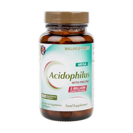 HOLLAND-BARRETT MEGA POTENCY ACIDOPHILUS - 100kaps