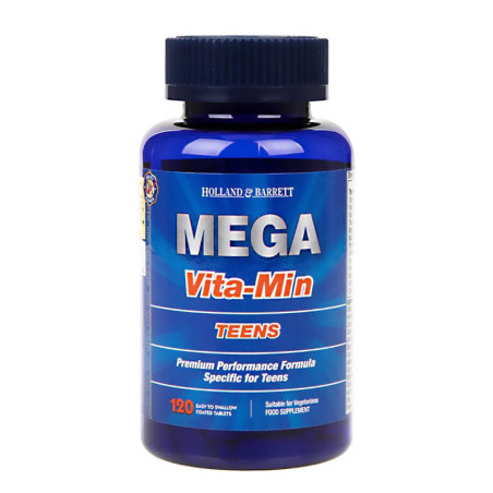 HOLLAND-BARRETT MEGA VITAMIN TEENS - 120tabl