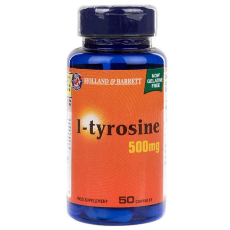 HOLLAND-BARRETT L-TYROSINE 500mg - 50kaps