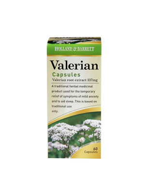 HOLLAND-BARRETT VALERIAN 337mg - 60kaps
