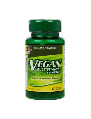 HOLLAND-BARRETT VEGAN MULTIVITAMIN&MINERAL -60tabl