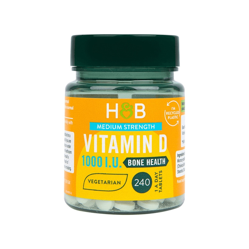 HOLLAND-BARRETT VITAMIN D 25mcg - 240tabl HOLLAND-BARRETT VITAMIN D 25mcg - 240tabl