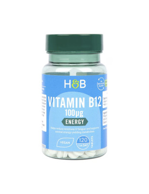 HOLLAND-BARRETT VITAMIN B12 100mcg - 120tab 