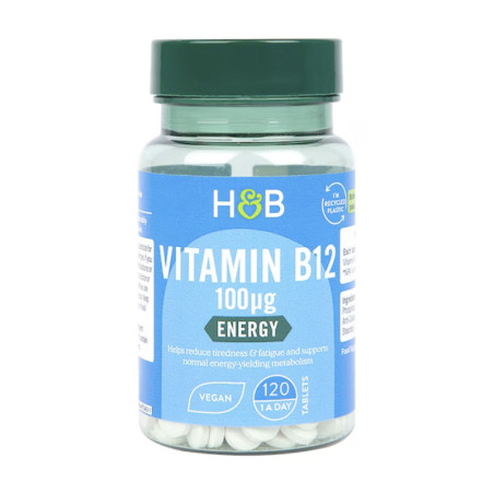 HOLLAND-BARRETT VITAMIN B12 100mcg - 120tab 