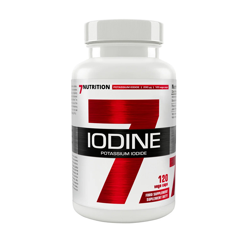 7 NUTRITION IODINE 120kaps vege 7 NUTRITION IODINE 120kaps vege