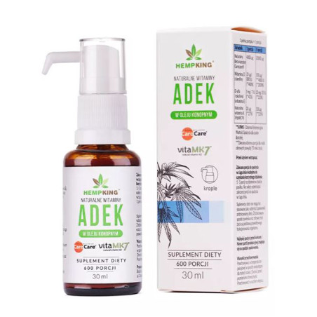Hemp King WITAMINA ADEK - 30 ml