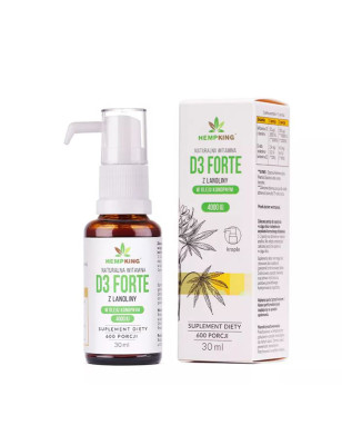 Hemp King WITAMINA D3 FORTE - 30 ml