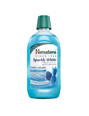 HIMALAYA SPARKY WHITE PŁYN DO JAMY USTNEJ 450ml
