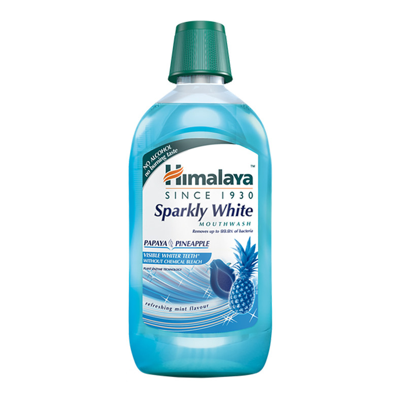 HIMALAYA SPARKY WHITE PŁYN DO JAMY USTNEJ 450ml HIMALAYA SPARKY WHITE PŁYN DO JAMY USTNEJ 450ml