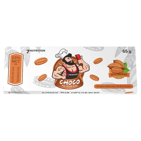 7 NUTRITION KETO BELGIAN DARK CHOCOLATE 65g