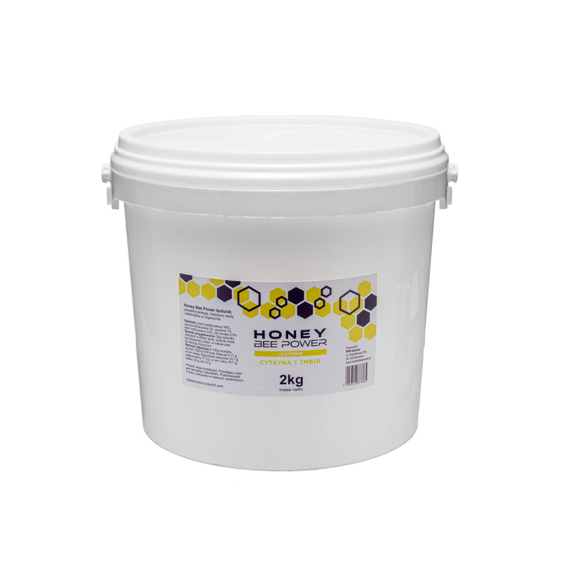 HONEY BEE POWER IZOTONIK 2000 g cytryna i imbir