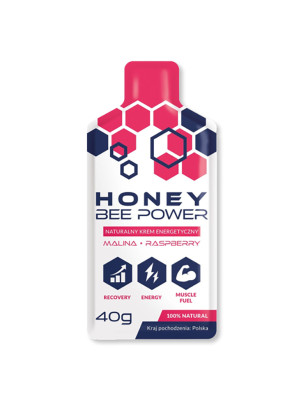 HONEY BEE POWER ŻEL ENERGETYCZNY 40 g cytryna