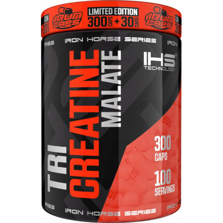 IRON HORSE TRI CREATINE MALATE 300+30 kaps