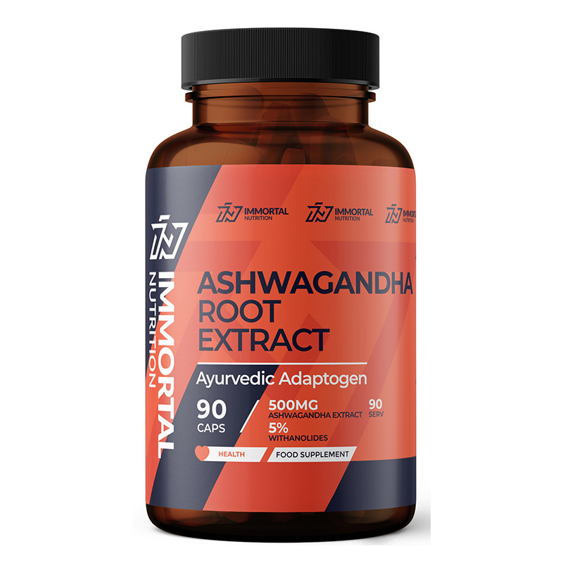 IMMORTAL ASHWAGANDHA 500mg Extract 90kaps IMMORTAL ASHWAGANDHA 500mg Extract 90kaps